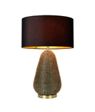 Golden Aqua Table Lamp