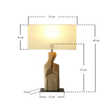 Carved Void Table Lamp