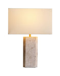 Classic Travertine Table Lamp