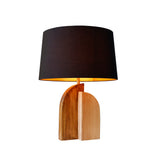 Lover Table Lamp with Black Shade