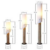 Cedar Floor Lamp