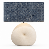 White Shell Ceramic Table Lamp