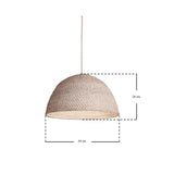 Rattan Pendant
