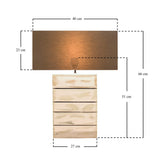 Salvaged Table Lamp L