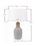 Black & White Ceramic Table Lamp