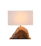Acacia Wood Table Lamp