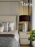 White Marble Table Lamp