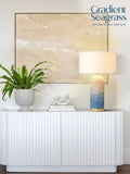 Gradient Seagrass Table Lamp