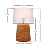 Rattan Table Lamp (Oversize)